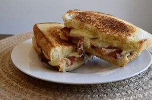 This is the first time we're describing a grilled cheese as nutty, rich, and fruity (it's worth trying!)