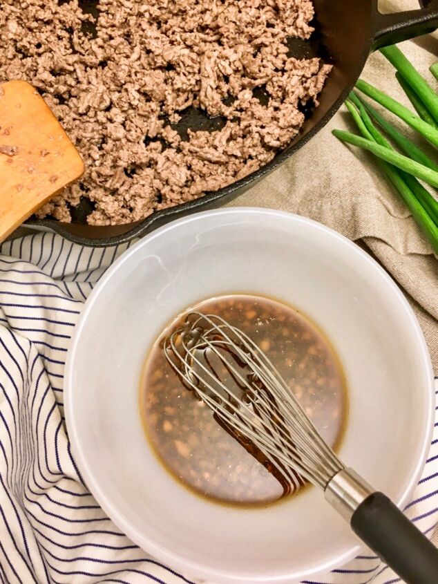 sesame soy beef bowls