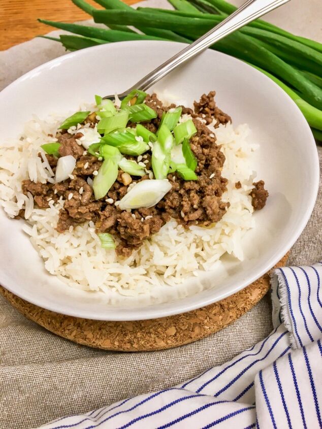 sesame soy beef bowls