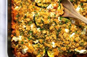 Discover what added veggie makes this eggplant parmesan so shocking (easier & healthier)