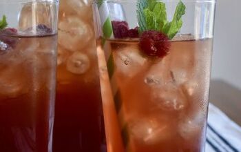 Herbal Raspberry-Mint Iced Tea