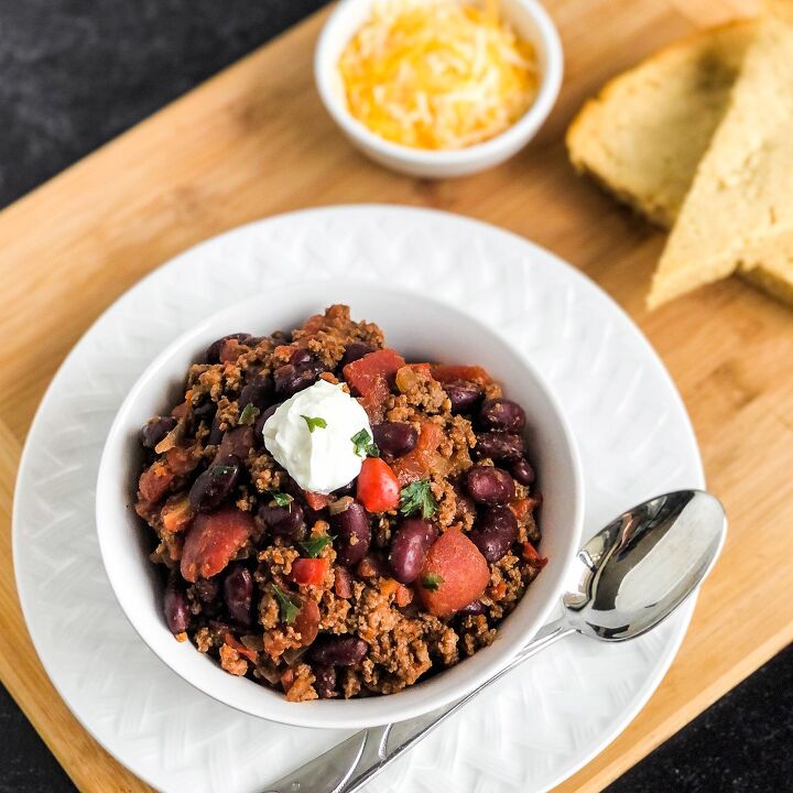 slow cooked chili