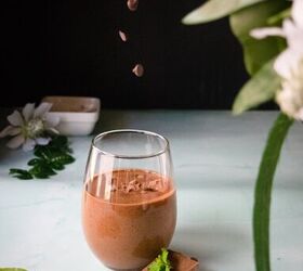 Chocolate Mint Protein Smoothie (Vegan)