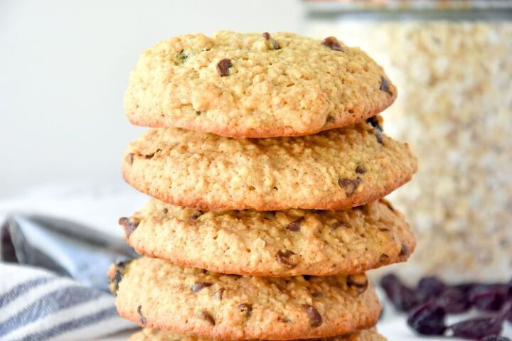 healthy oat raisin cookies