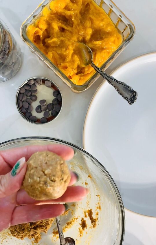 snack protein peach bombs