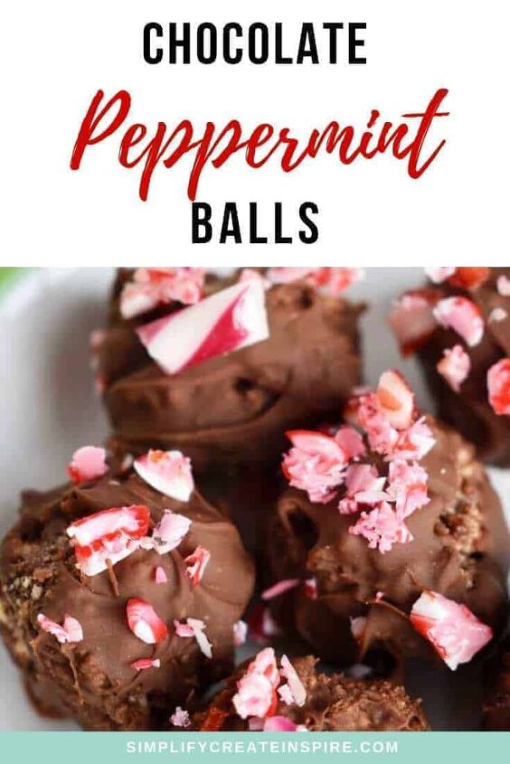 no bake choc peppermint balls recipe