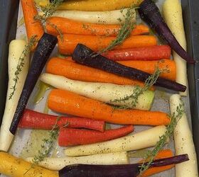Honey Glazed Colorful Carrots