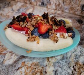 Indulge in a banana split breakfast that's inspired by the dessert of the same name