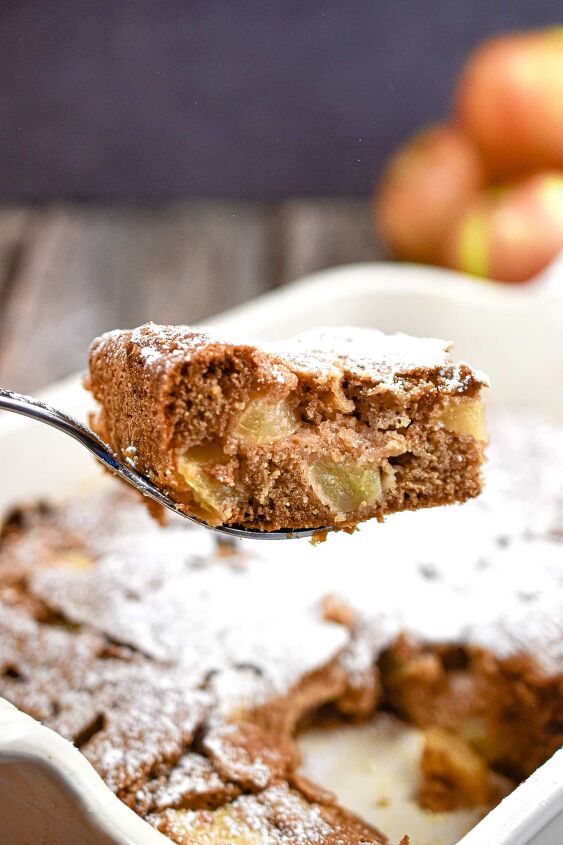 all in one apple cake