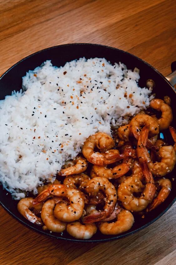 honey garlic shrimp