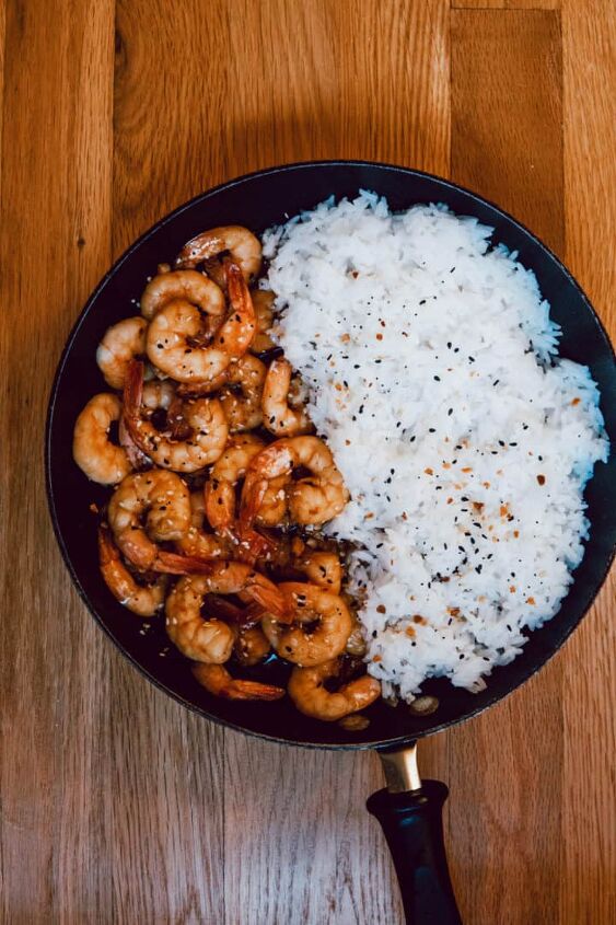 honey garlic shrimp