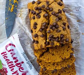 pumpkin bread with raisins and nuts