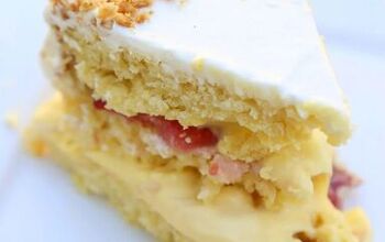 Custard-Filled Victoria Sponge Cake