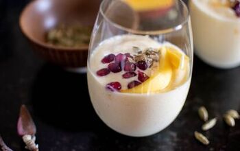 Mango Lassi With Pistachios and Pomegranate