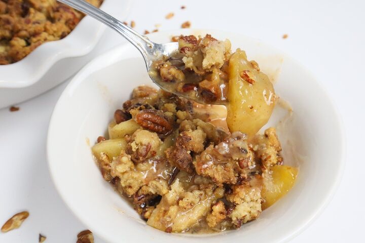 11 best national pecan month recipes, Apple Pecan Crumble