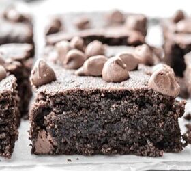 Reduced guilt brownies with a protein-packed secret ingredient (not protein powder!)