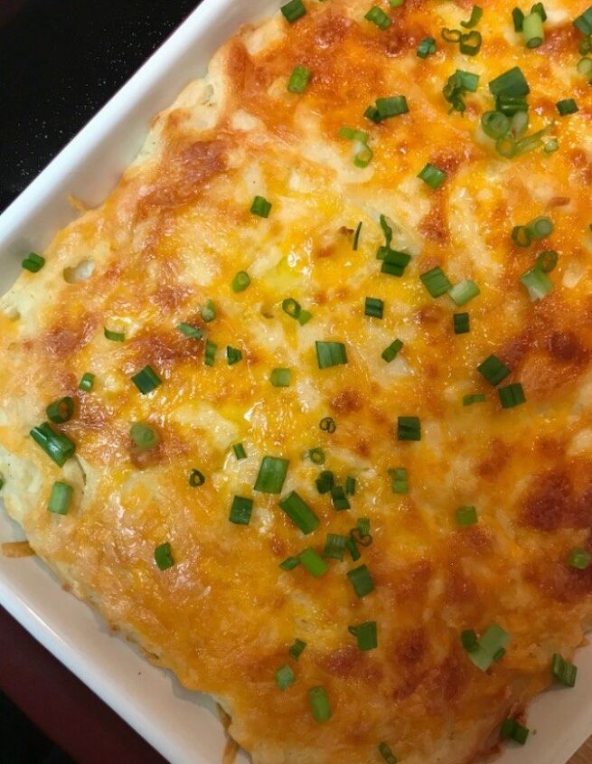 cheesy mashed potato bake