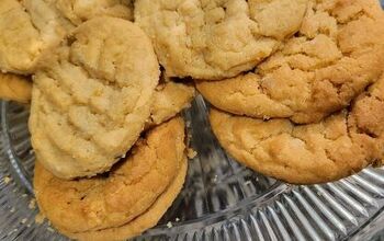 Crunchy Chewy Peanut Butter Cookies