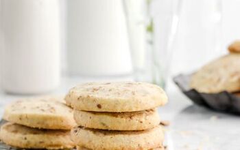 Slice and Bake Pecan Shortbread Cookies