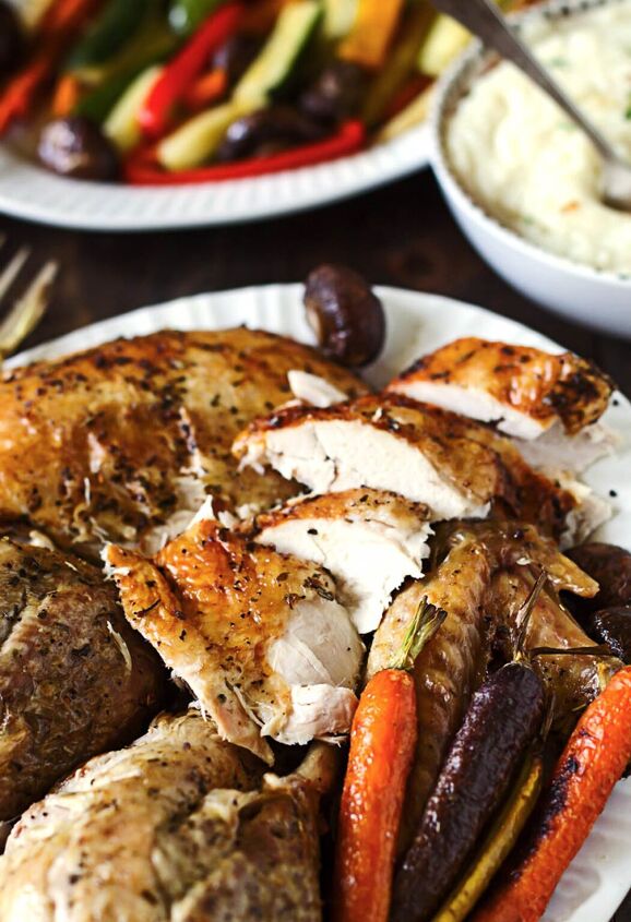 how to make juicy roasted turkey without brine or stuffing