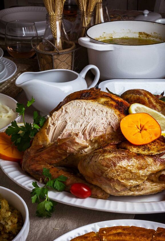 how to make juicy roasted turkey without brine or stuffing