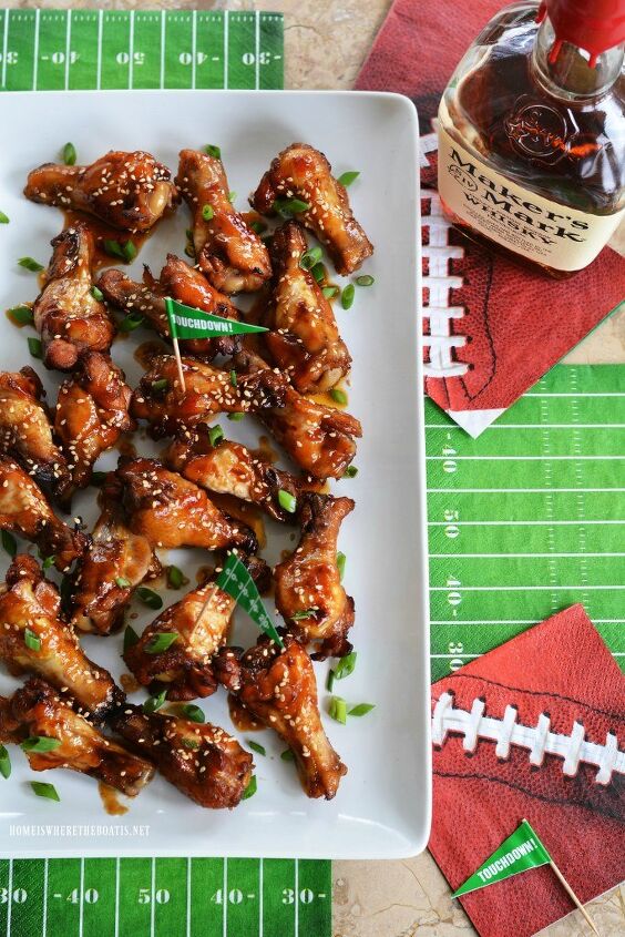 slow cooker sweet sticky chicken wings for game day