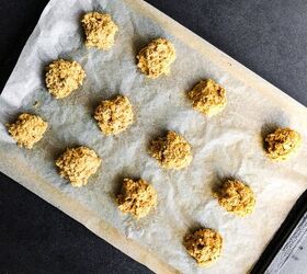 pumpkin spice oatmeal cookies, Form balls and place on baking sheet