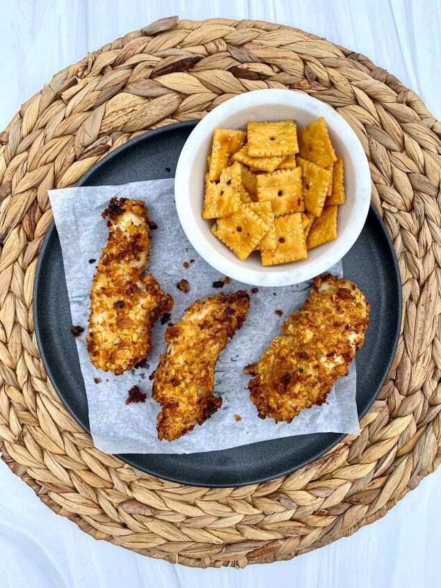 11 delicious dinners that take 30 minutes or less to make, Air Fryer Cheez It Chicken Tenders