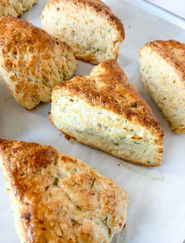 dill scones with feta cheese