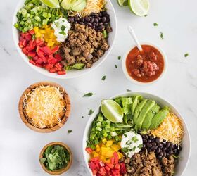 easy low carb burrito bowls