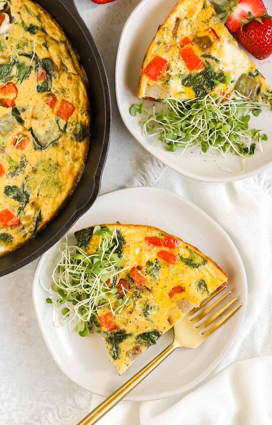 dairy free vegetable frittata