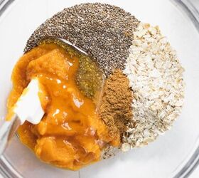 pumpkin spice overnight oats and chia