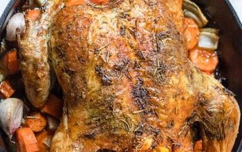 Herb Butter Whole Roasted Chicken