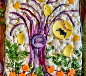 10 ghoulishly good main courses and desserts to haunt your taste buds, Spooky Halloween Themed Focaccia