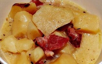 Crockpot Smoked Ham Potato Soup Recipe
