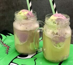10 ghoulishly good main courses and desserts to haunt your taste buds, Frankenstein Floats