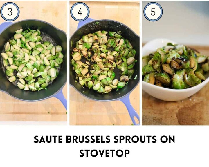 garlic butter brussels sprouts