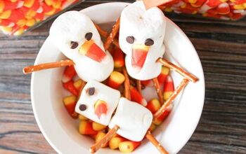 Easy Halloween Snowman Snacks Kids Love