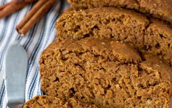 Healthy Pumpkin Banana Bread