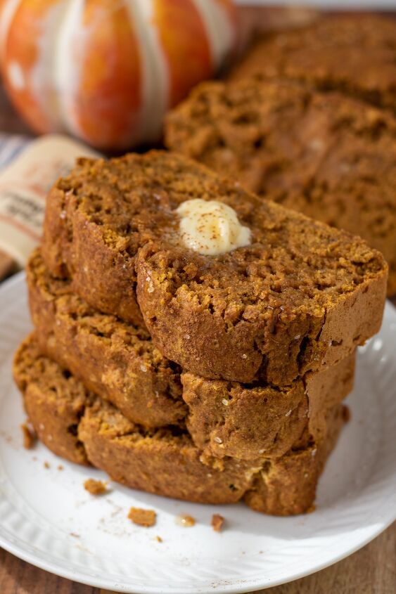 healthy pumpkin banana bread