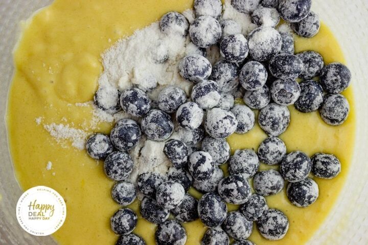 easy blueberry muffin crumb topping recipe