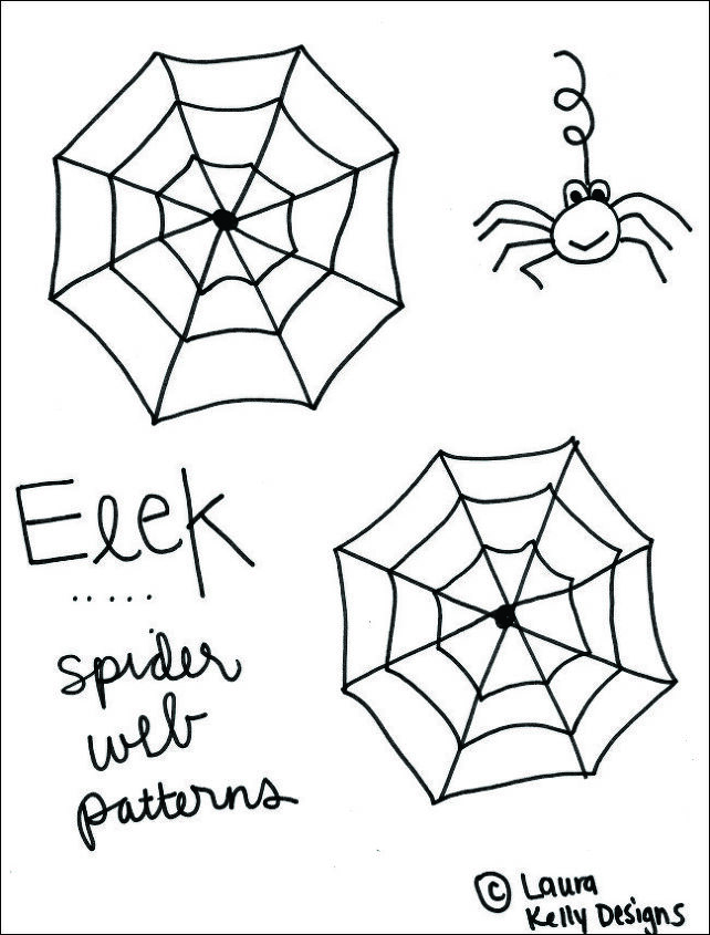 spiderweb candy drink topper