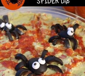 10 ghoulishly good main courses and desserts to haunt your taste buds, Layered Black Olive Spider Dip