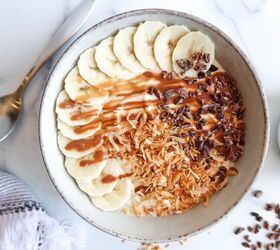 Peanut Butter, Chocolate & Banana Greek Yogurt Breakfast Bowl
