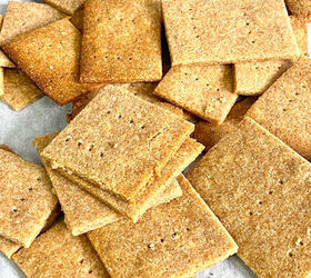 10 keto movie snacks, Keto Graham Crackers