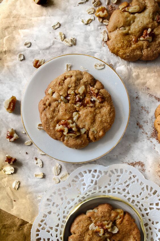 ginger oatmeal cookies