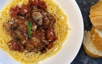 Spaghetti & Mushroom Meatballs