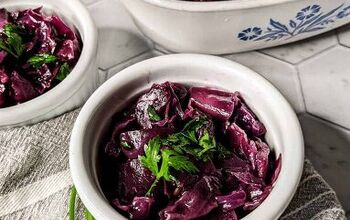 Braised Red Cabbage With Caraway Seeds