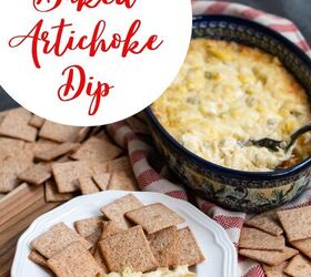 baked artichoke dip easy hot appetizer