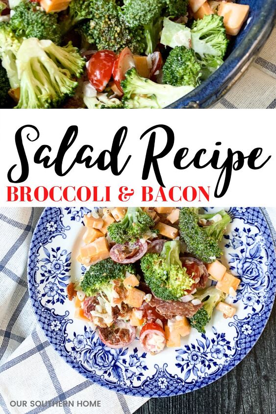 broccoli and bacon salad